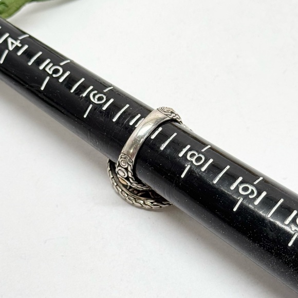 John Hardy Palu Bulan .925 / 22K Gold Round Ring - Picture 8 of 8